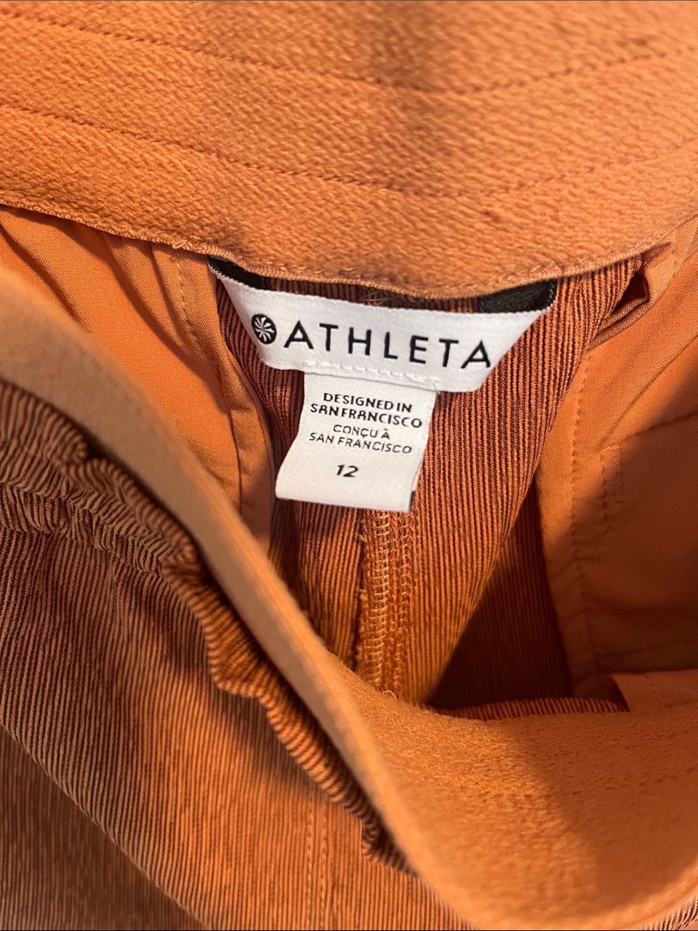 Athleta Rusty Rose Textured Wide-Leg Pants - Picture 2 of 10